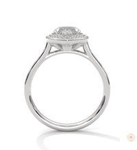 2.50 Ct. Marquise Halo Diamond Ring