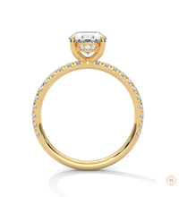 2.50 Ct. Oval Lab Diamond Ring