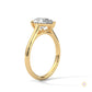 2.50 Ct. Pear Solitaire Lab Diamond Ring