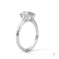 2.50 Ct. Pear Solitaire Lab Diamond Ring