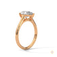 2.50 Ct. Pear Solitaire Lab Diamond Ring