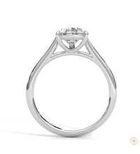 2.50 Ct. Pear Solitaire Lab Diamond Ring
