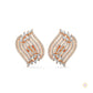 2.70 CT. Diamond Wave Statement Earrings