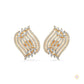 2.70 CT. Diamond Wave Statement Earrings