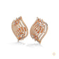 2.70 CT. Diamond Wave Statement Earrings