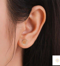 2.70 CT. Snowflake Diamond Cluster Earrings