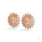 2.70 CT. Snowflake Diamond Cluster Earrings