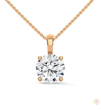 2.75 CT. Round Diamond Solitaire Pendant