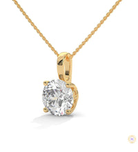 2.75 CT. Round Diamond Solitaire Pendant