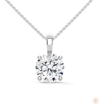 2.75 CT. Round Diamond Solitaire Pendant