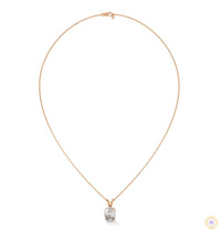 2.90 CT. Oval Lab Diamond Pendant Solitaire