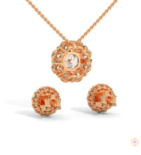 3.25 CT. Floral Cluster Diamond Earrings
