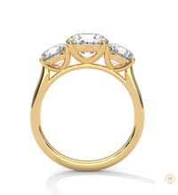 3.60 Ct. 3-Stone Lab Diamond Engagement Ring