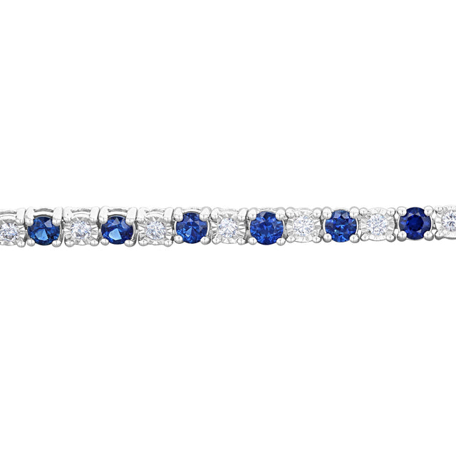 14K Gold Diamond Tennis Bracelet in Yellow, White, or Rose Gold – Ethical, Luxury Women’s Jewelry
