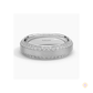 Pavé Lab Diamond Eternity Wedding Band