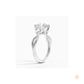 Twisted Band Lab Diamond Ring – Luxury Bridal Jewelry
