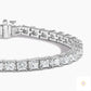 50 CT. Princess Lab Diamond Tennis Bracelet