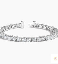 50 CT. Princess Lab Diamond Tennis Bracelet