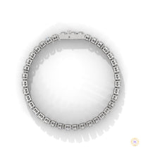 60 CT. Oval Lab Diamond Tennis Bracelet