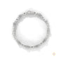6.70 Ct. Lab Diamond Bracelet Twisted Link