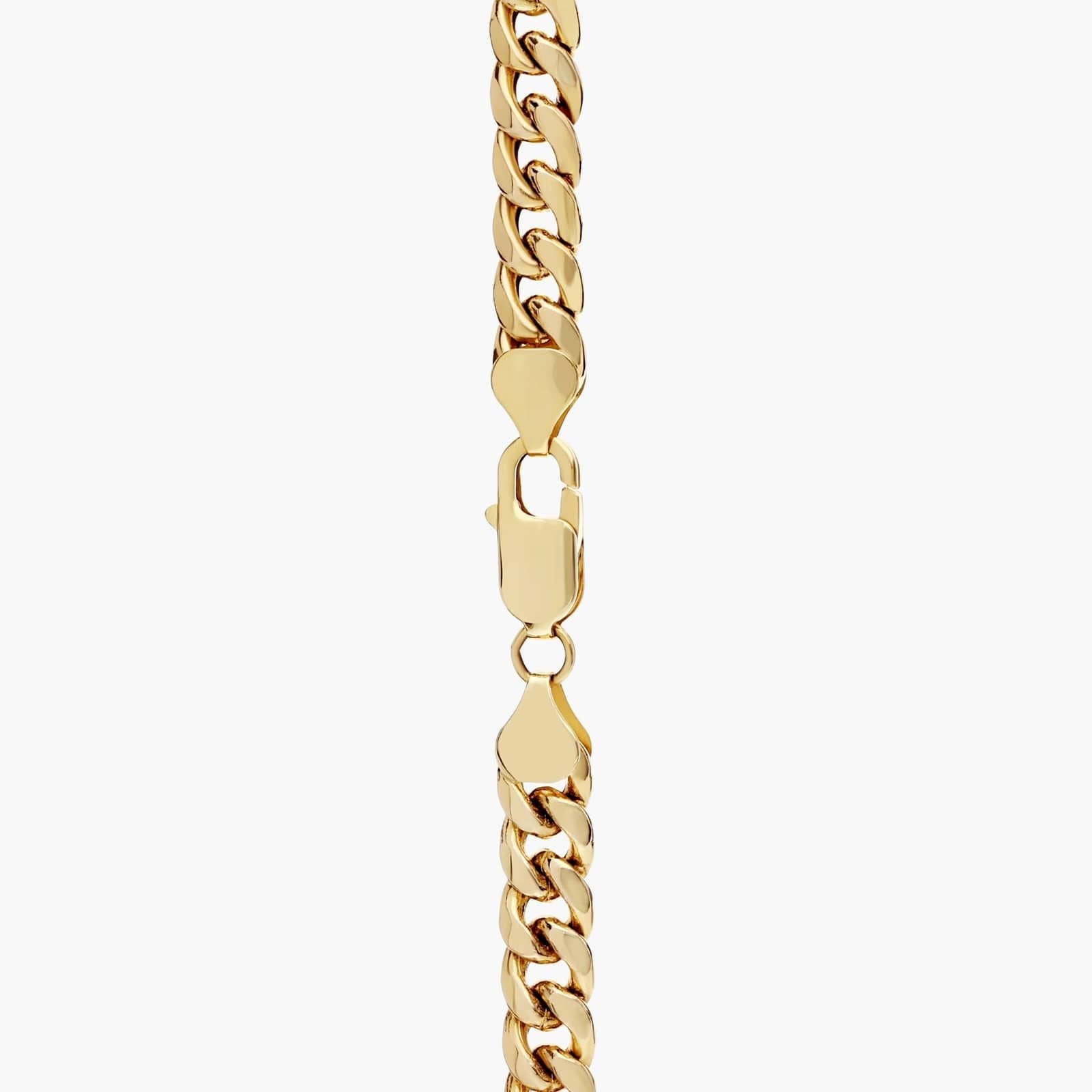 14K Gold Cuban Chain Necklace – Men's Luxury Jewelry