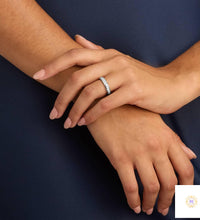 Channel-Set Lab Diamond Eternity Band