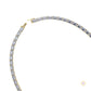 East West Emerald-Cut Lab Diamond Tennis Necklace