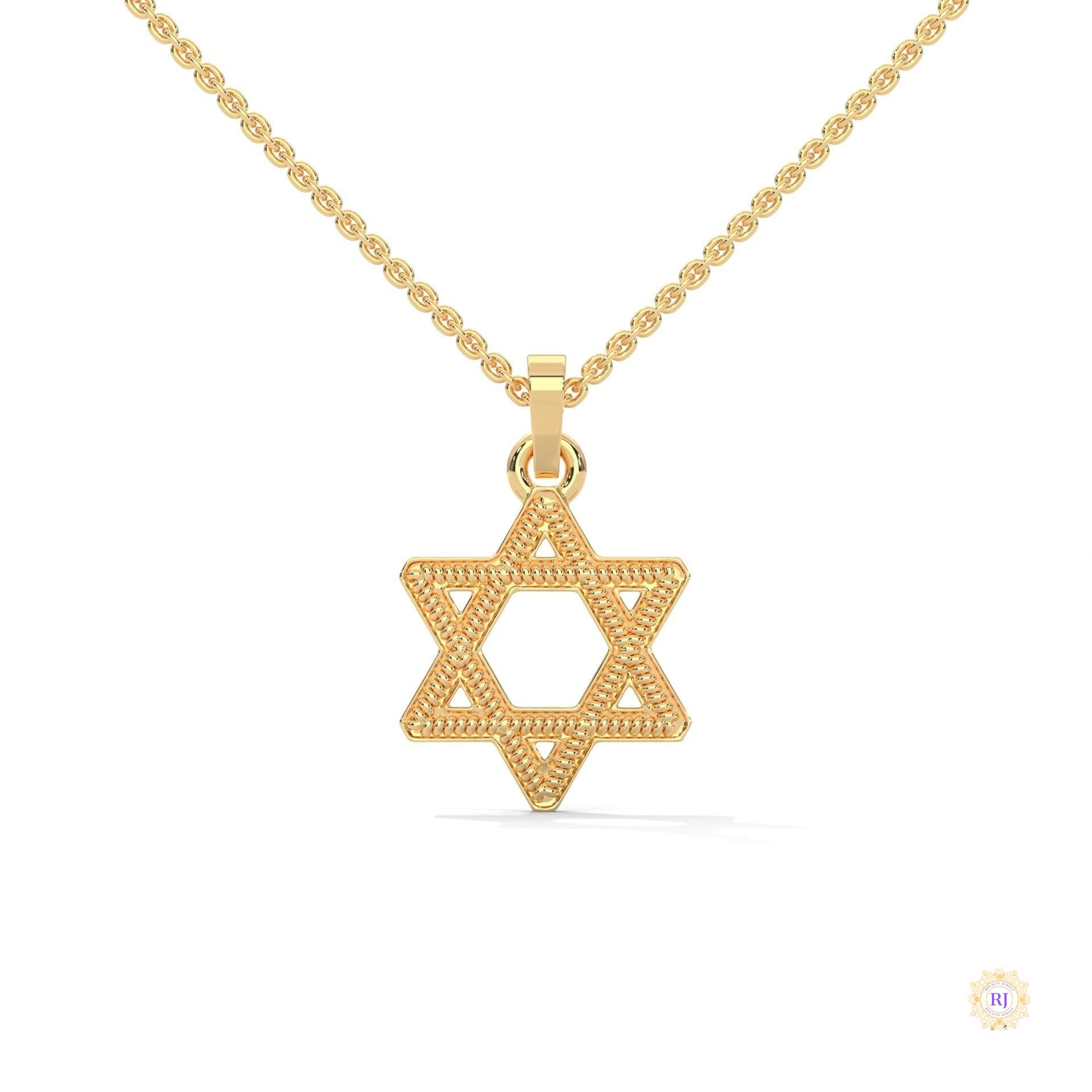 Elegant Star of David Pendant