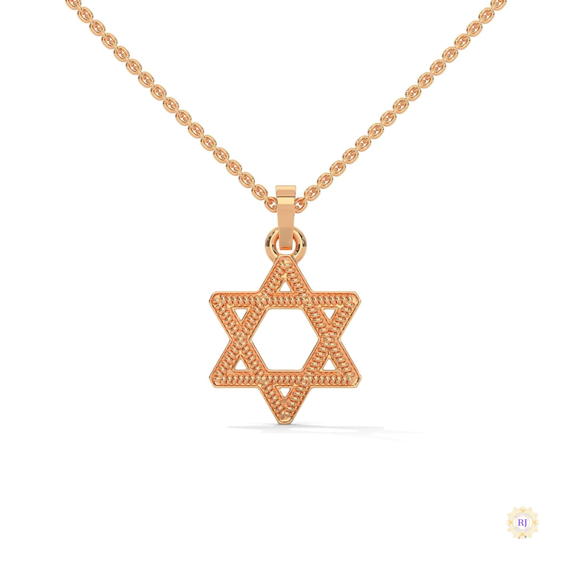 Elegant Star of David Pendant