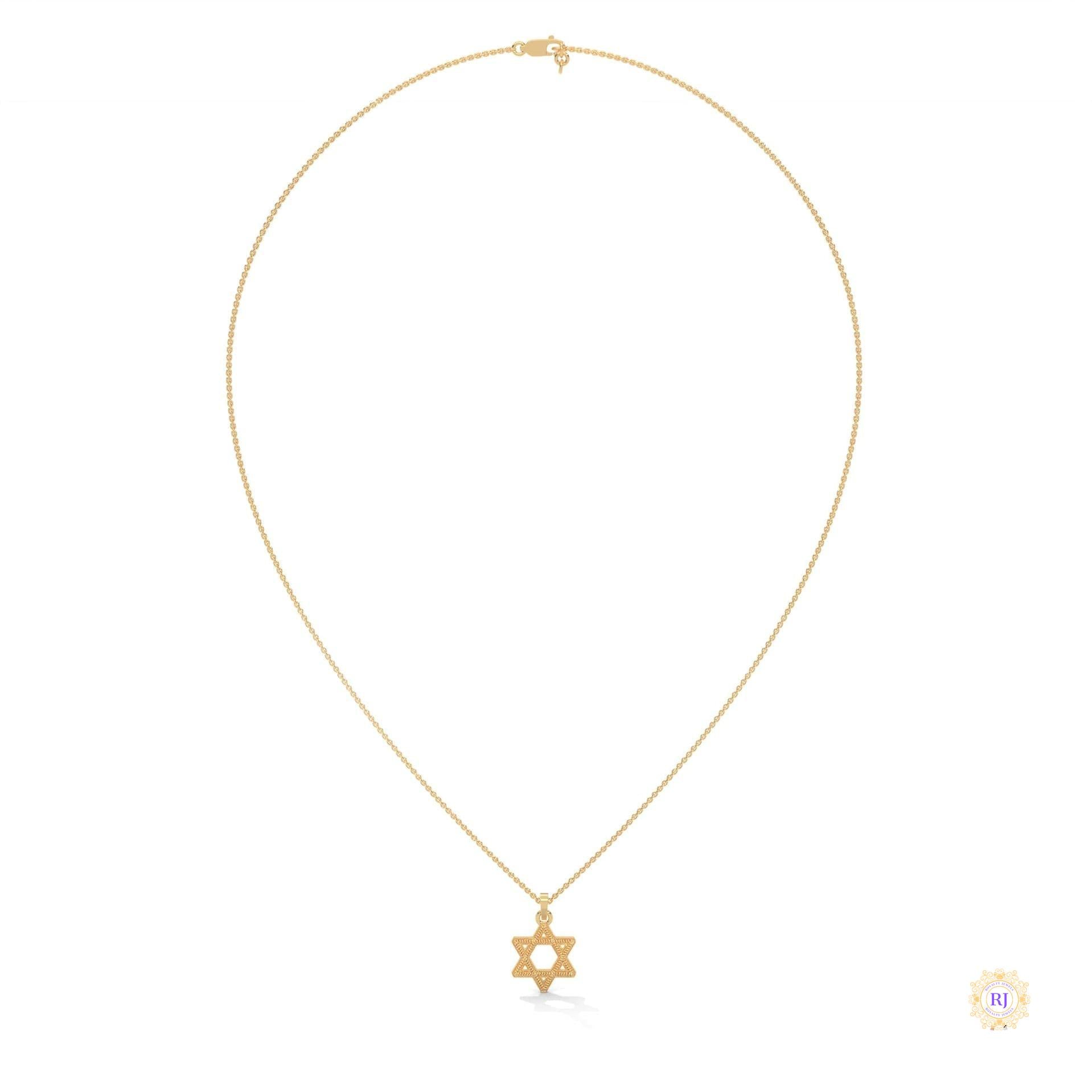 Elegant Star of David Pendant