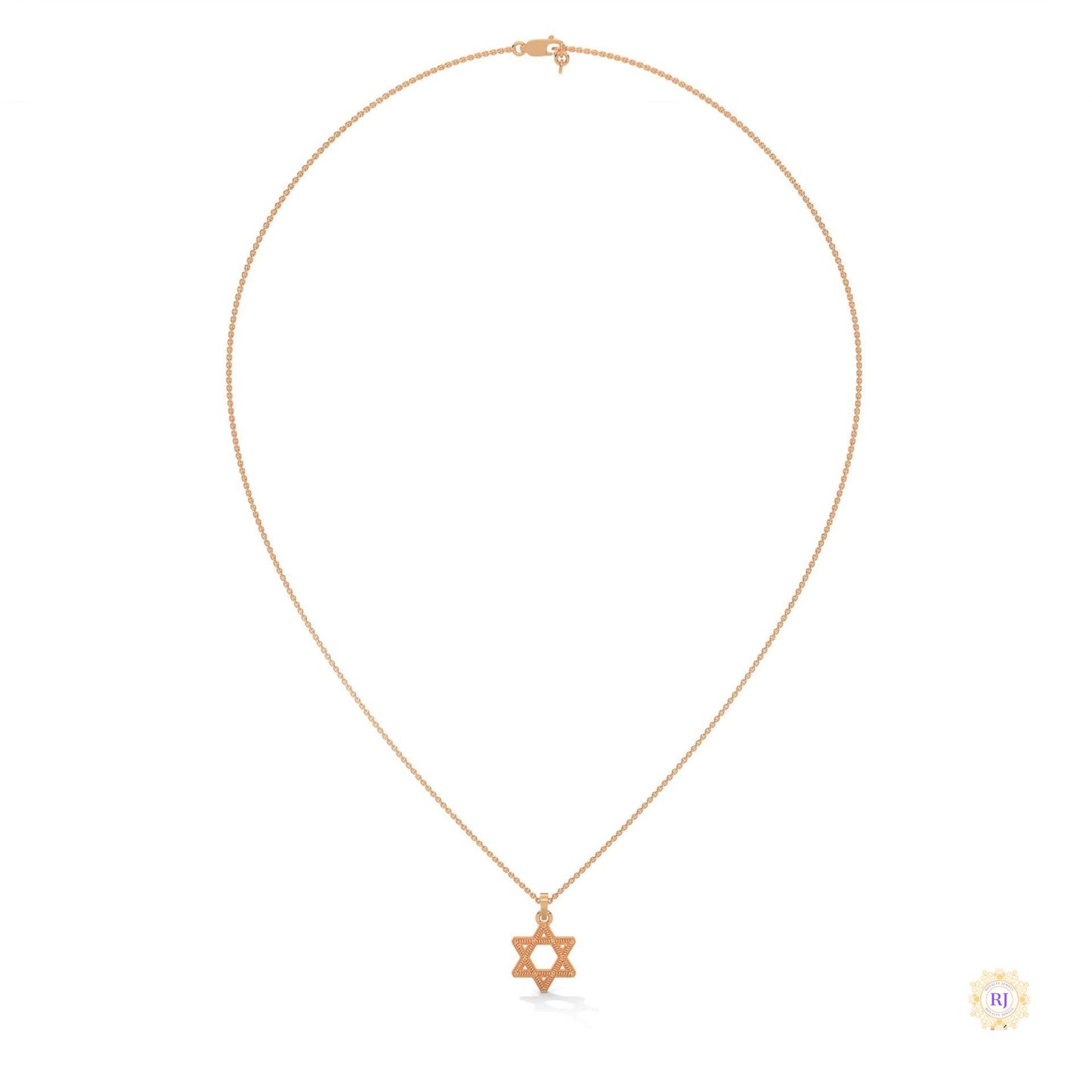 Elegant Star of David Pendant