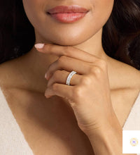 Emerald-Cut Lab Diamond Eternity Band