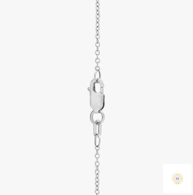 Emerald & Pear Lab Diamond Pendant