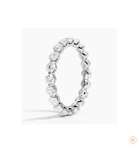 Floating Lab Diamond Eternity Band