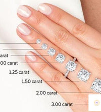 Infinity Twist Lab Diamond Engagement Ring