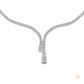 Waterfalls Halfway Diamond Necklace