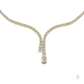 Waterfalls Halfway Diamond Necklace